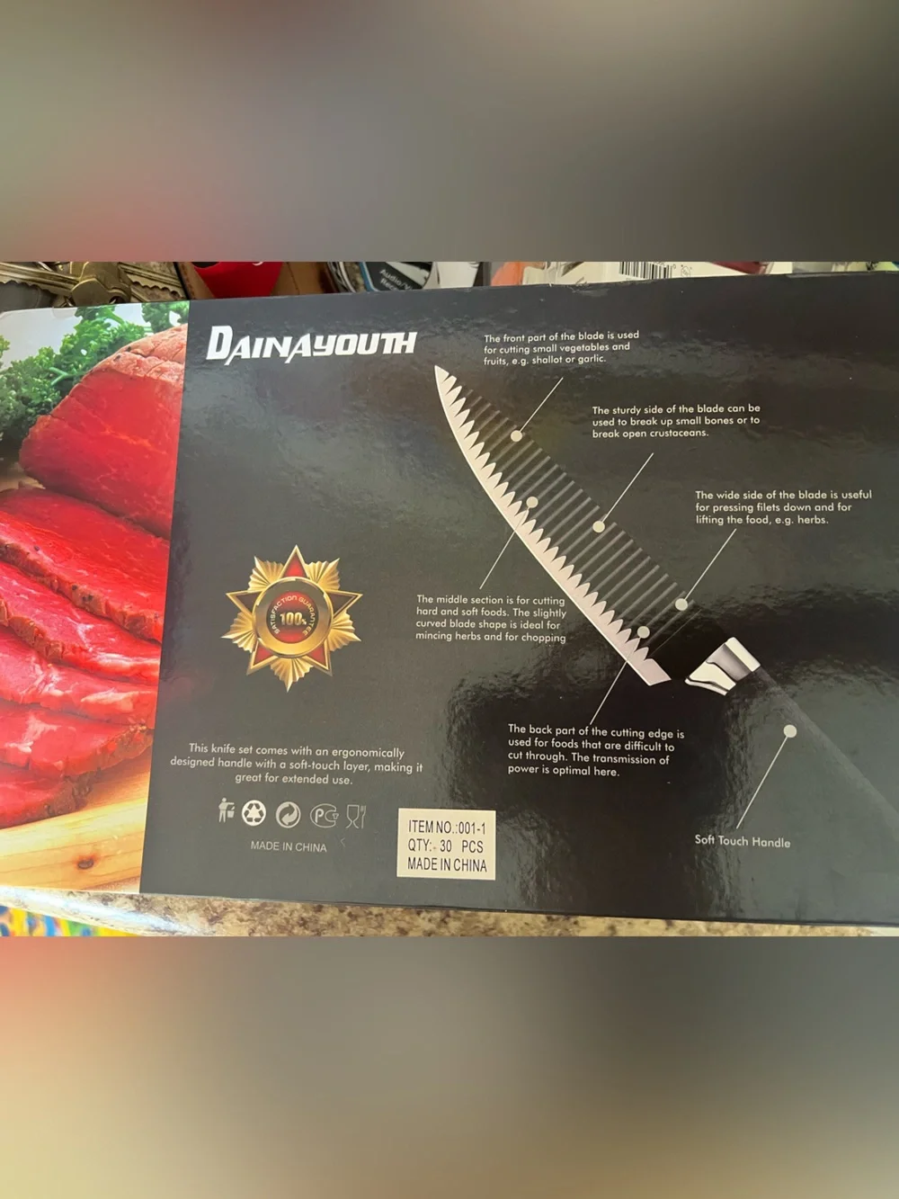 6 Piece Knife Set DianaYouth